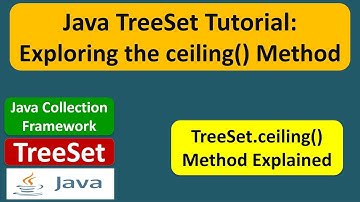 Java TreeSet Tutorial: Exploring the ceiling() Method | Java Collection Framework
