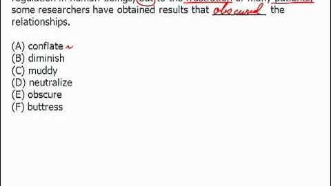 New GRE Sentence Equivalence Practice Question and Explanation