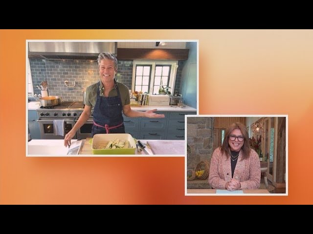 How to Make Raw Zucchini Salad | David Burtka | Rachael Ray Show