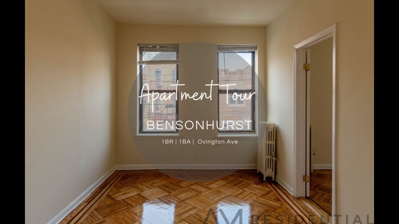 NYC Apartment Tour 1BR Apartment at Ovington Ave, Bensonhurst, Brooklyn YouTube
