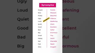 Synonyms ❣️✌️