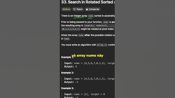 Giải bài trong phỏng vấn Google #algorithm #coding #leetcode #shorts