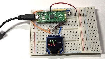 Raspberry Pi PicoのADCで簡易オシロ