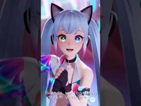 「私はバーチャルアイドル【ユガちゃん】！　みんなを元気にする歌を届けるため日々活動中！　応援してね❤」 　#VTuber #アイドル #anime  #idol