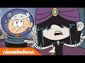 Lucy Loud Uses Her Wicked Crystal Ball to Spy 🔮 Halloween at The Loud House | Nick