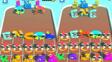 MERGE ALPHABET LORE 3d - Merge Battles - abcdefghijklmnopqrstuvwxyz - part 03