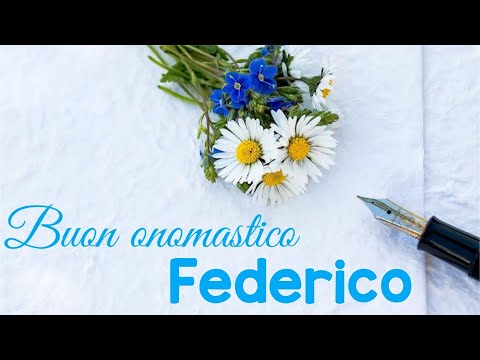 Video: Il Significato Del Nome Federico