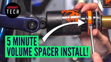 How To Change Your Rear Shock Volume Spacers!
