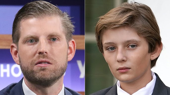 Everyone Is Noticing Eric Trump's Glaring Mistake About Barron - YouTube