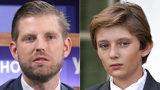 Everyone Is Noticing Eric Trump's Glaring Mistake About Barron