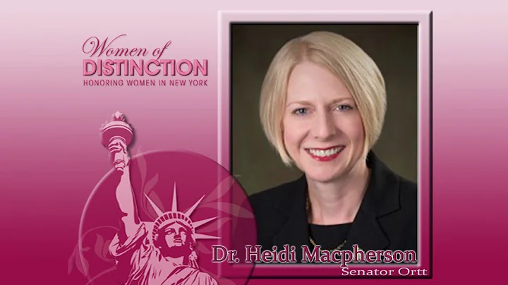 Senator Ortt recognizes 2016 Woman of Distinction ...