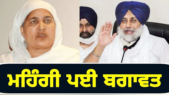 Akali Dal suspends Bibi Jagir Kaur | The Punjab TV