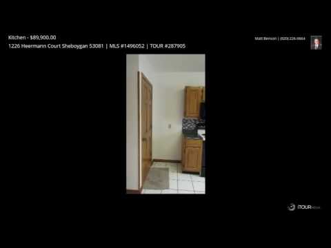 1226 Heermann Court, Sheboygan, WI home video tour