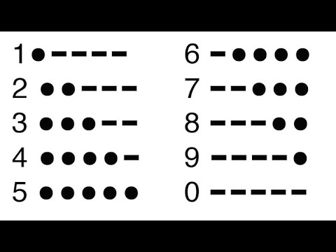 Morse Code Sound Effects Numbers Youtube - morse code numbers roblox