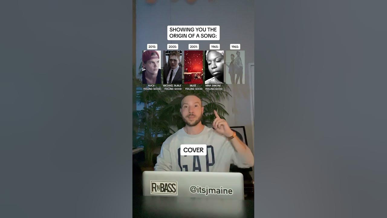 Showing You The Origin Of A Song: “Feeling Good” Avicii, Michael Bublé, Muse, Nina Simone #shorts