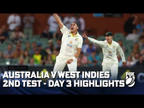 Australia vs West Indies 2nd Test - Day Three Match Highlights 11/12/22 | Fox Cricket