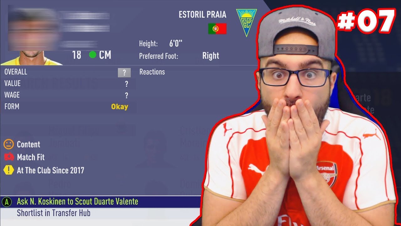 SIGNING THE NEXT YOUNG RONALDO!  FIFA 18 Career Mode ARSENAL #07