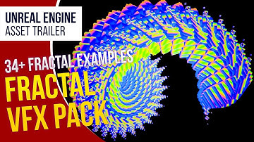 UE5 l 34+ Fractal VFX Pack l Unreal Engine 5 (Trailer)
