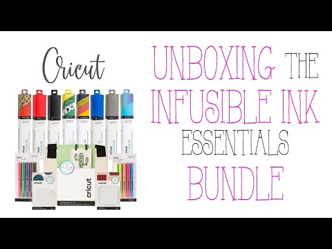 Unboxing the Cricut Infusible Ink Essentials Bundle! 