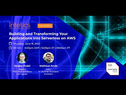 Building and Transforming Your Applications into Serverless on AWS  