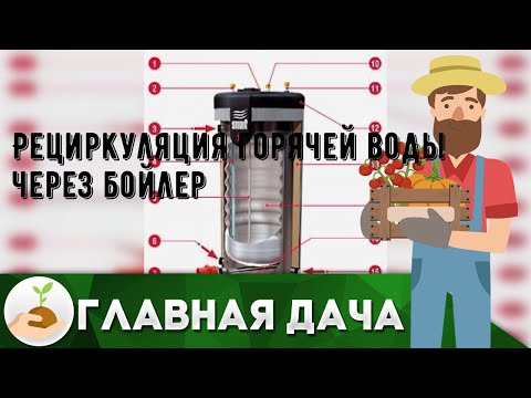 Рециркуляция горячей воды через бойлер