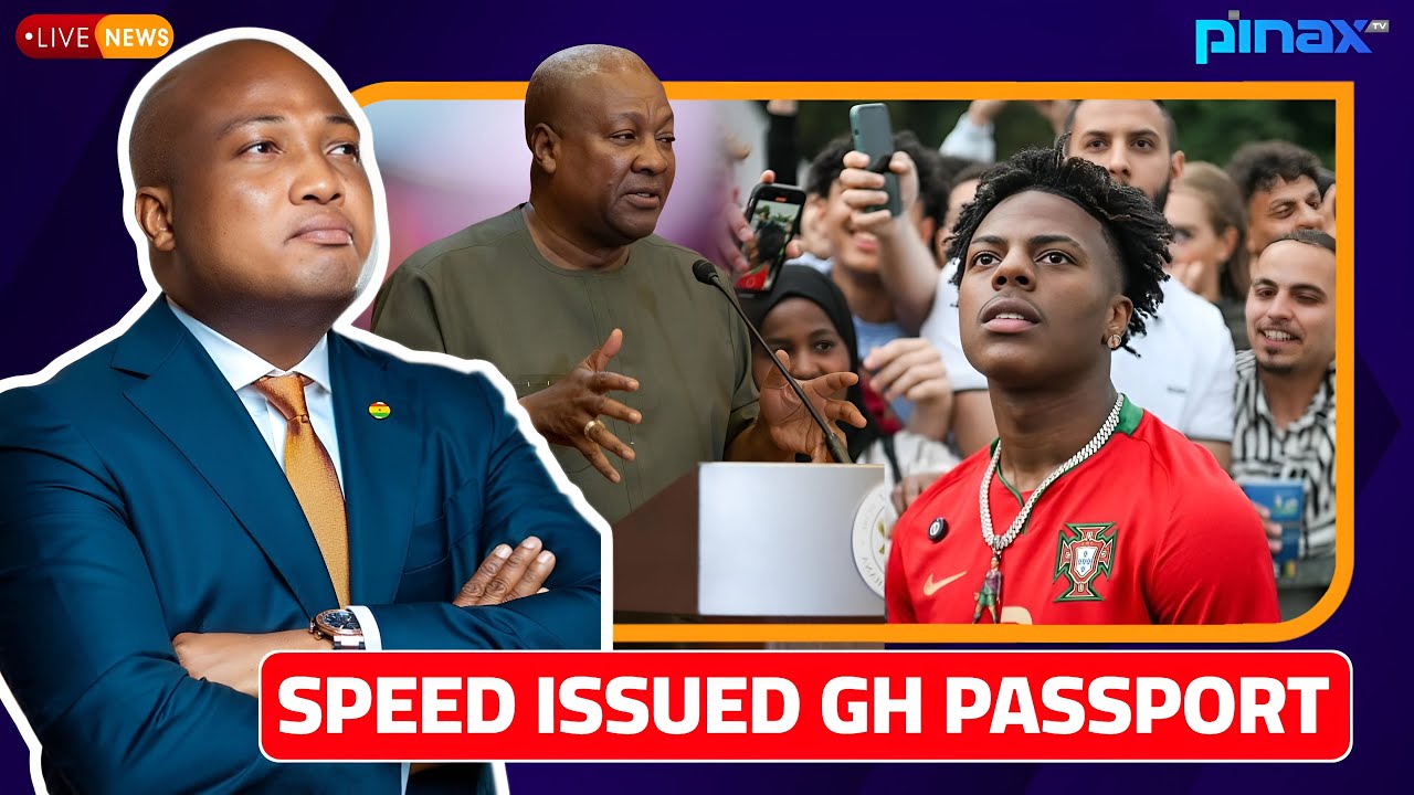 🔥Ghanaian Govt SLAPS American Streamer 'SPEED" with Heavy Ghanaian Passport - Full Details