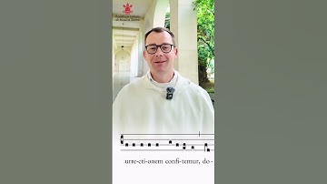 Thumbnail of Let's Sing with the Pope." With Fr. Robert Mehlhart.. #catholic #catholicchoir #vatican #shorts