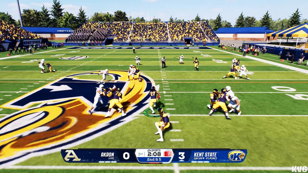 College Football 26 - Akron Zips vs Kent State Golden Flashes ...