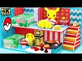 DIY ASMR | How To Make Cutest Pikachu Miniature House