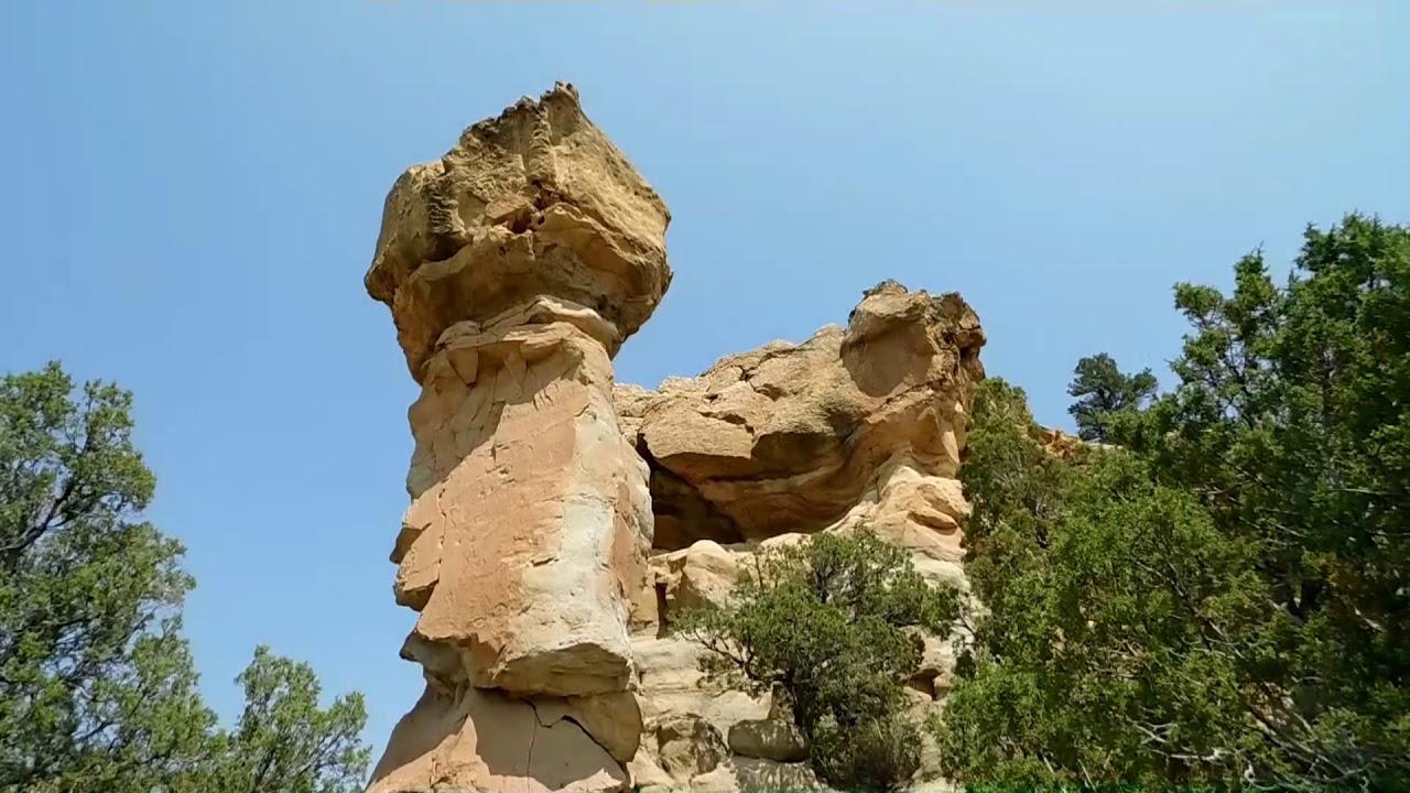 Camping at Cuba NM and Arches at Cox Canyon YouTube