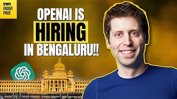 OpenAI is Hiring in Bengaluru as it Launches Free ChatGPT Go in India