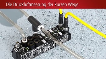 Druckluftmessung der kurzen Wege: EtherCAT Box EP3744