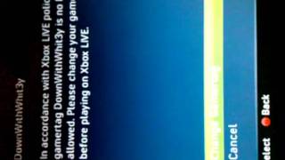 Gamertag banned?