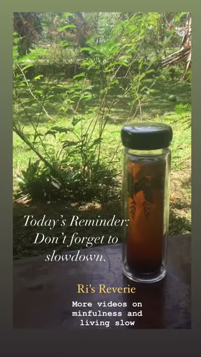 Reminder: Slowdown #shorts #risreverie