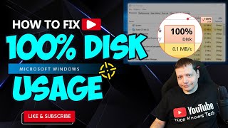 How To Fix 100% Disk Usage in Windows 2021 | Improve Gaming Performance & FPS | Nico Knows Tech