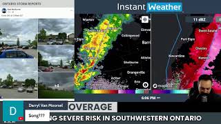 Instant Weather LIVE: Severe Storm Risk Coverage for Southern Ontario (Mon, Apr. 29, 2024) screenshot 4