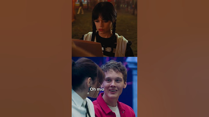 JENNA ORTEGA e il cast REAGISCONO alla scena AL LUNA PARK | Shorts | Netflix Italia
