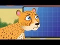 Cheetah, the cartoon about animals for toddlers Гепард, мультфильм про животных для детей маленького