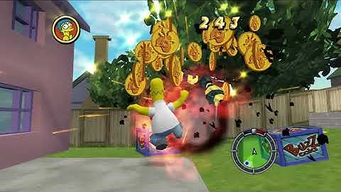 The Simpsons Hit & Run All Wasp Cameras in Level 1