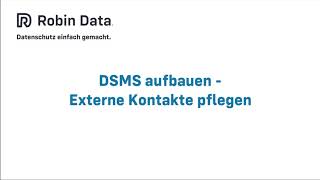 04 DSMS Externe Kontakte