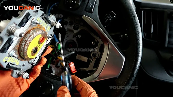 2013-2018 Toyota Rav4 - Steering Wheel Airbag Replacement
