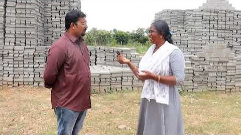 8 lakhs 1200 Sqft 2BHK Interlock Bricks House Construction - Sai Interlock Bricks Factory Dharmapuri