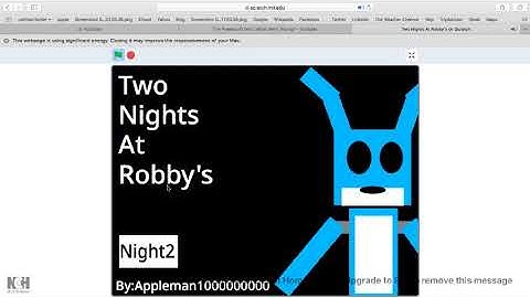 How to make a fnaf fan game on Scratch Part7
