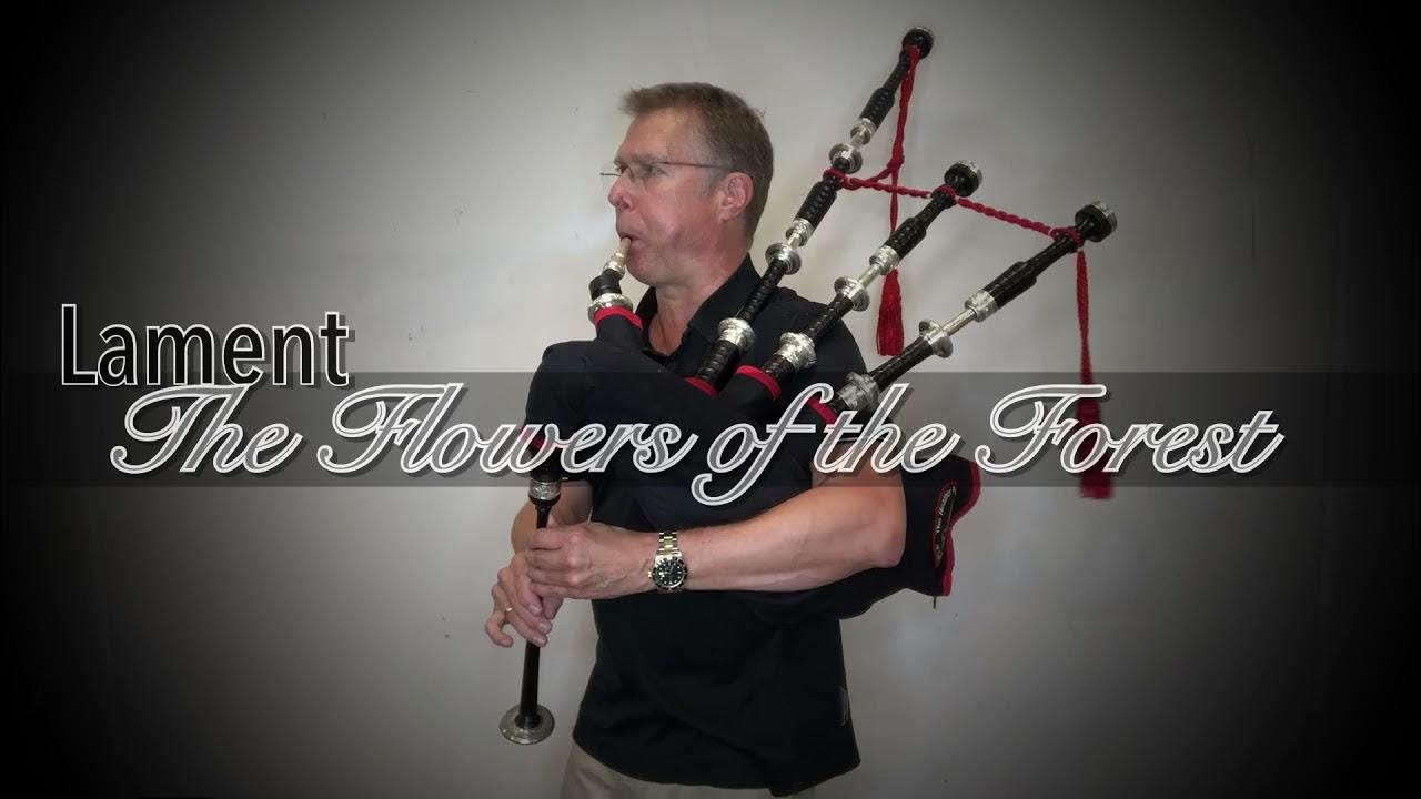 The Flowers of the Forest Duncan MacRae bagpipes SL10 YouTube