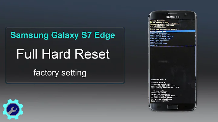 Samsung Galaxy S7 Edge Password Block Full Hard Reset