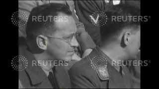 1938 GERMANY: Adolf Hitler opens Nazi Rally at Nuremberg