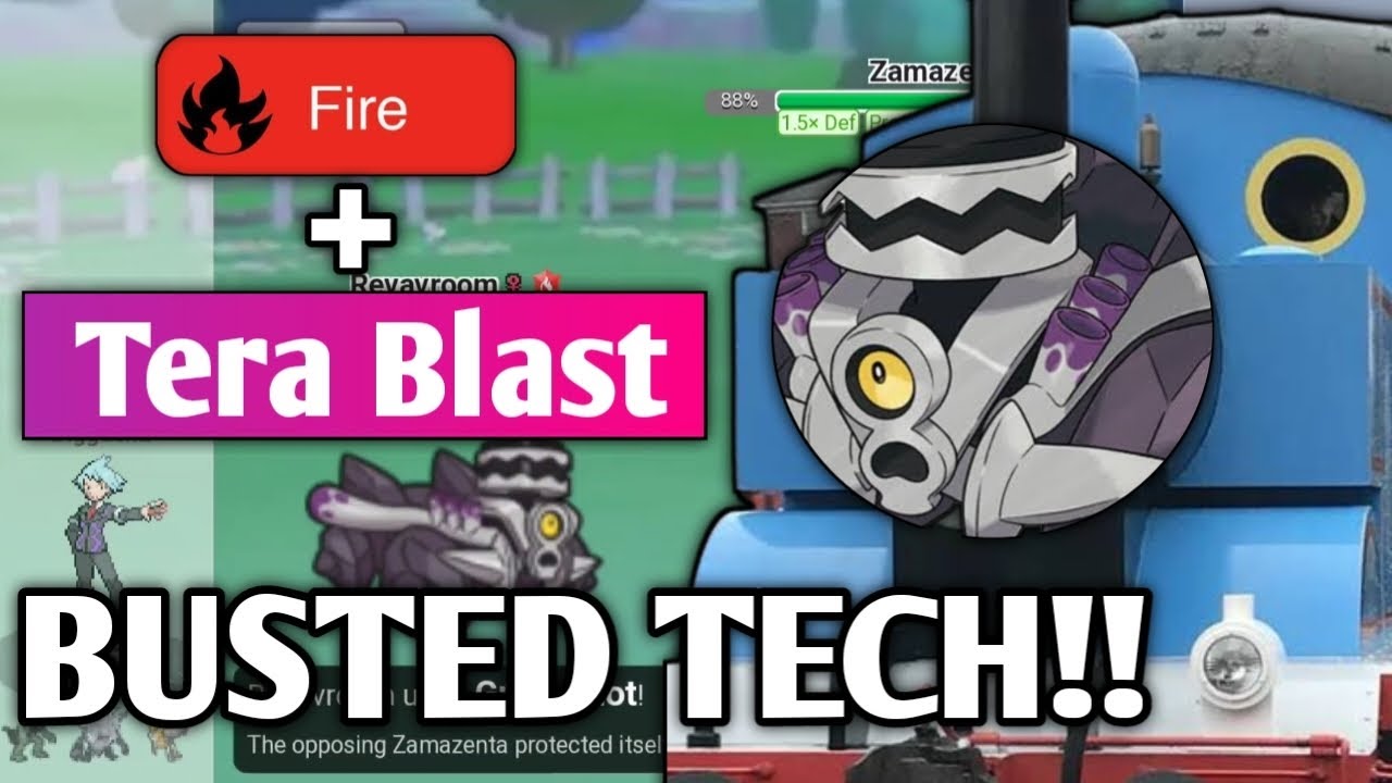 TERA FIRE REVAROOM IS THE BEST SWEEPER POKEMON SCARLET AND VIOLET YouTube