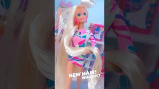 Totally Hair Barbie (1992) Restoration and Re-Root! 🩷 Hair Tutorial #barbie #toys #doll