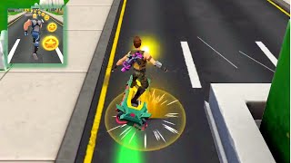 Battle Run - Endless Running Game - Gameplay (Android) Walkthrough with 3 Characters - Part 1 screenshot 5