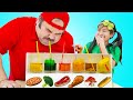 Jannie Pretend Play Yummy Fruits and Vegetables Drinks Stories for Kids